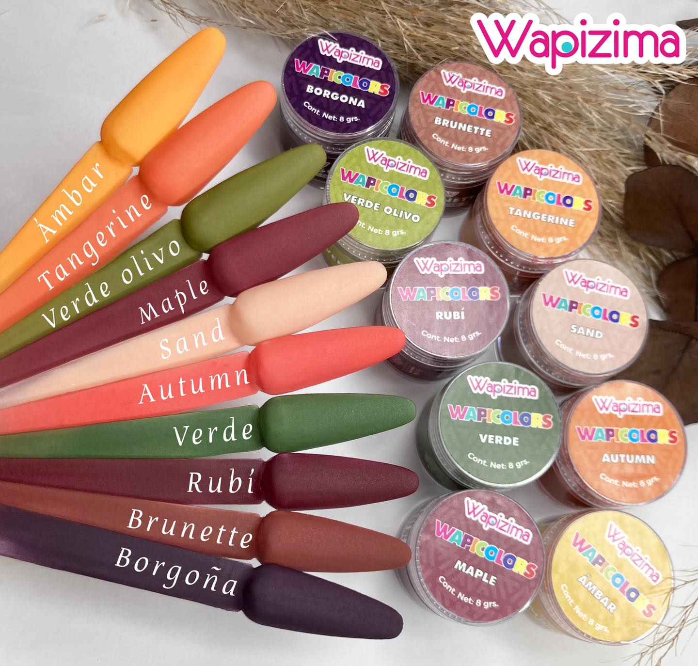 ACRILICOS INDIVIDUALES WAPICOLORS