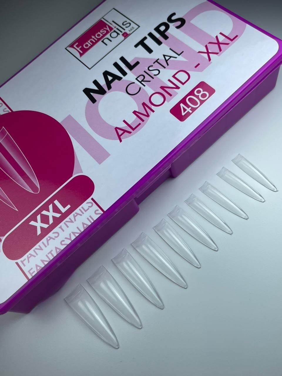 TIPS PRESS ON Y ALMOND FANTASY