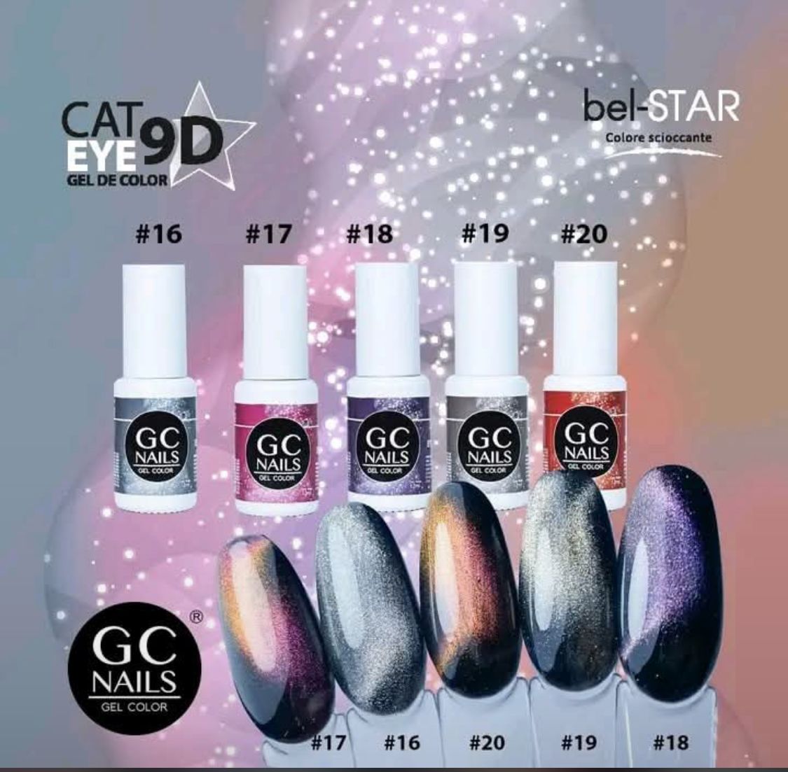 GEL CAT EYE STAR GC NAILS