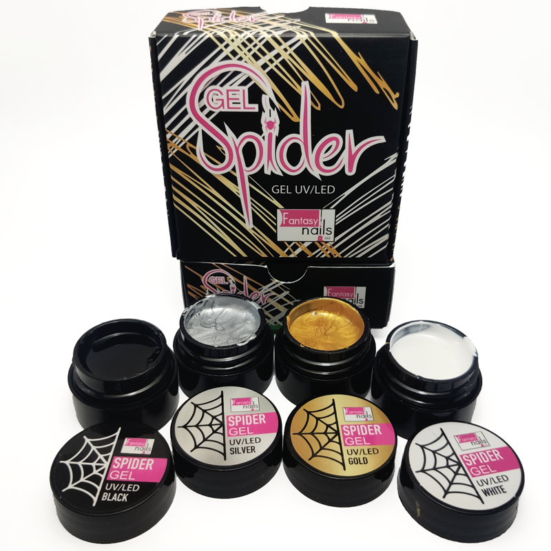 PAQUETES DE LINERS, SPIDER Y PAINTING GEL FANTASY