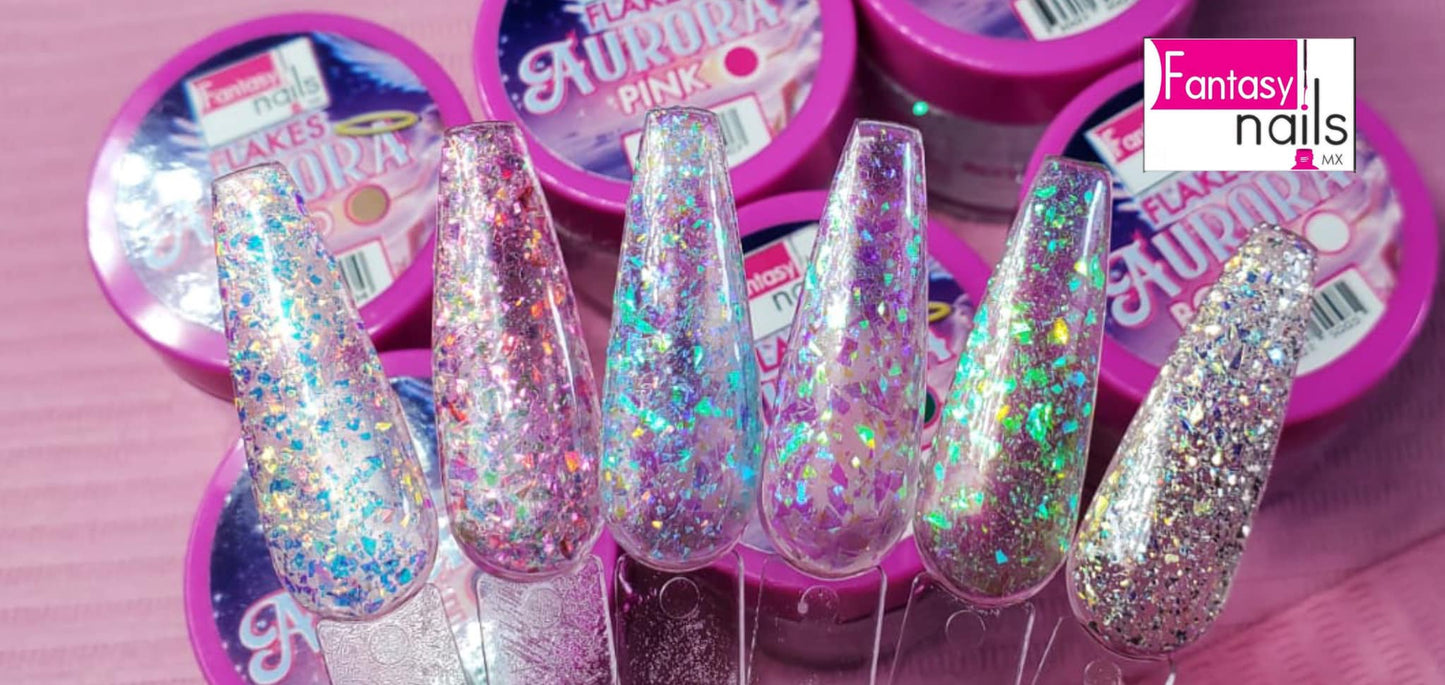 ACRILICO AURORA FLAKE FANTASY