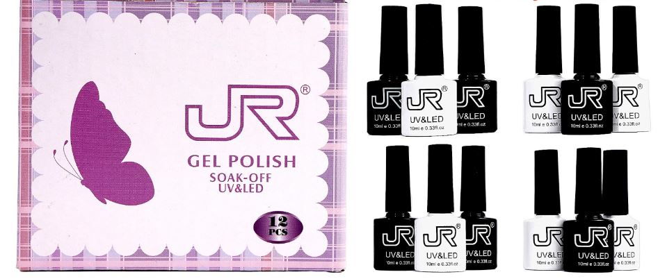 GAMA GELES JR PINK 12 PIEZAS