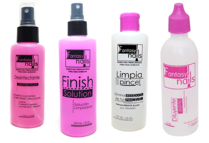 PAQUETES DE LIQUIDOS Y MONOMEROS FANTASY NAILS