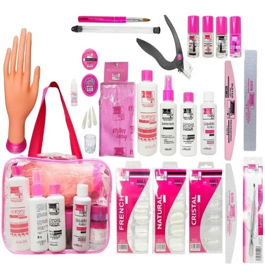 KIT ACRILICO FANTASY NAILS