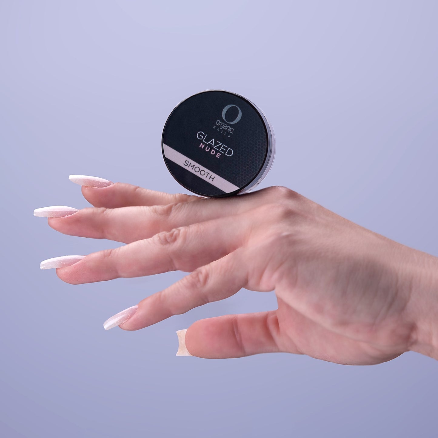 GLAZED NUDE ORGANIC NAILS