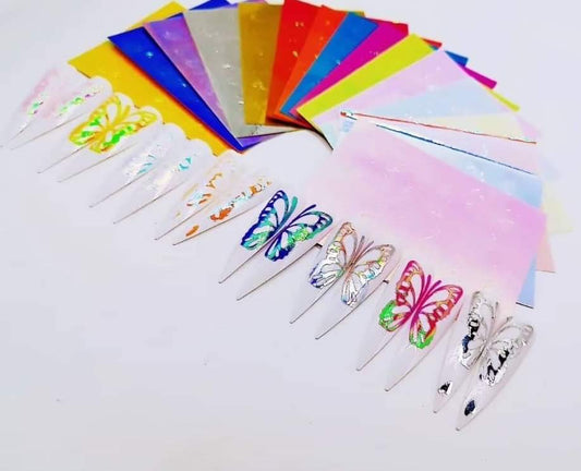 STICKER MARIPOSA
