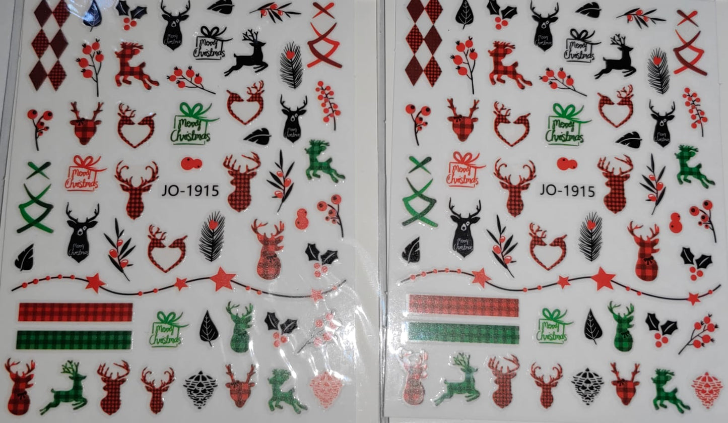 STICKERS NAVIDEÑO