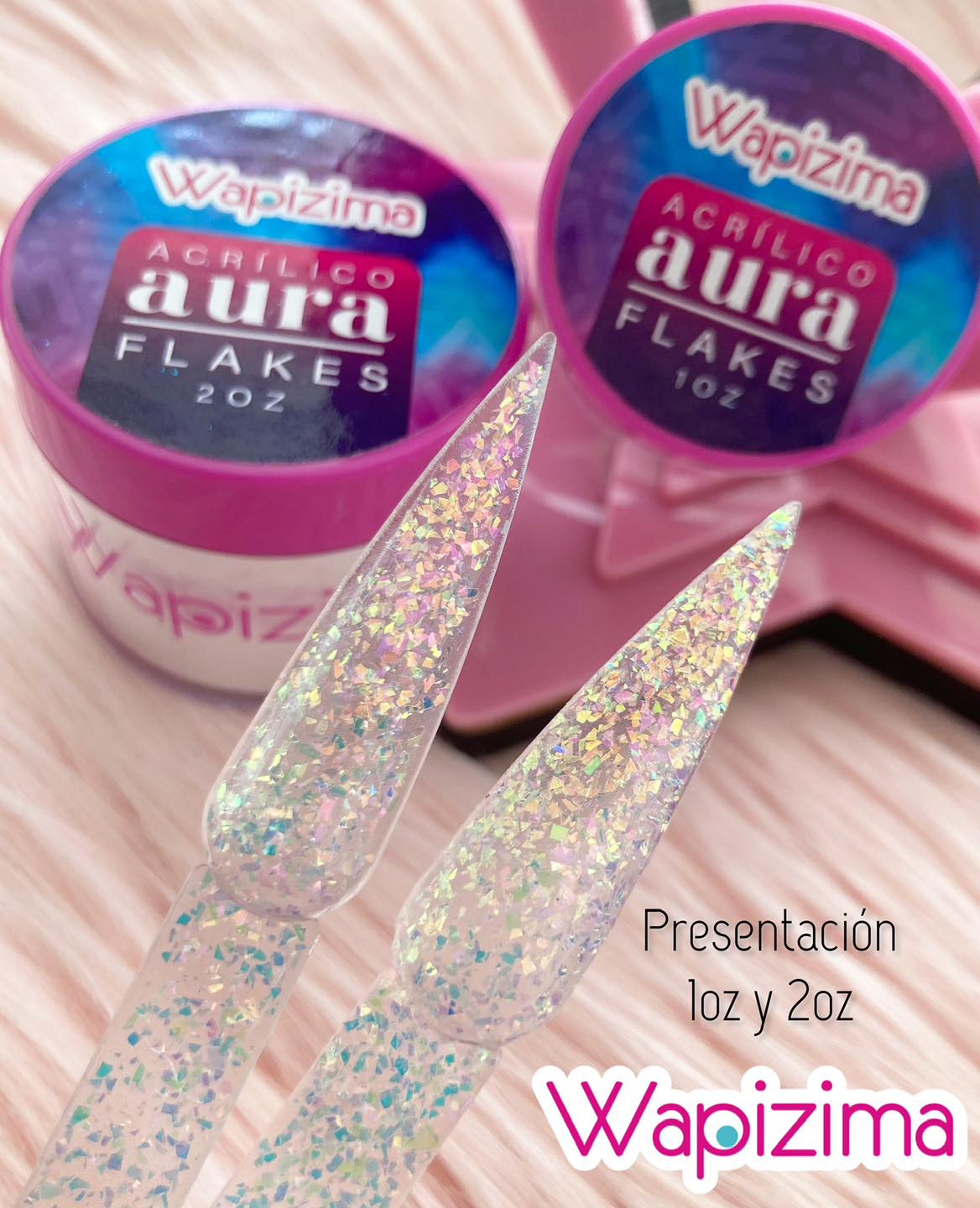 ACRILICOS Y FLAKE WAPIZIMA