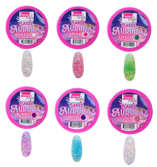 ACRILICO AURORA FLAKE FANTASY