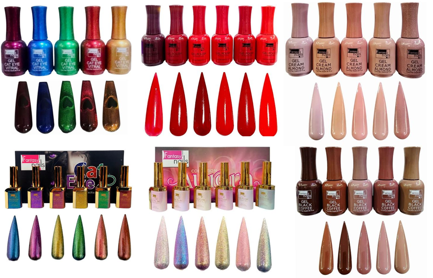 GAMAS GEL FANTASY NAILS