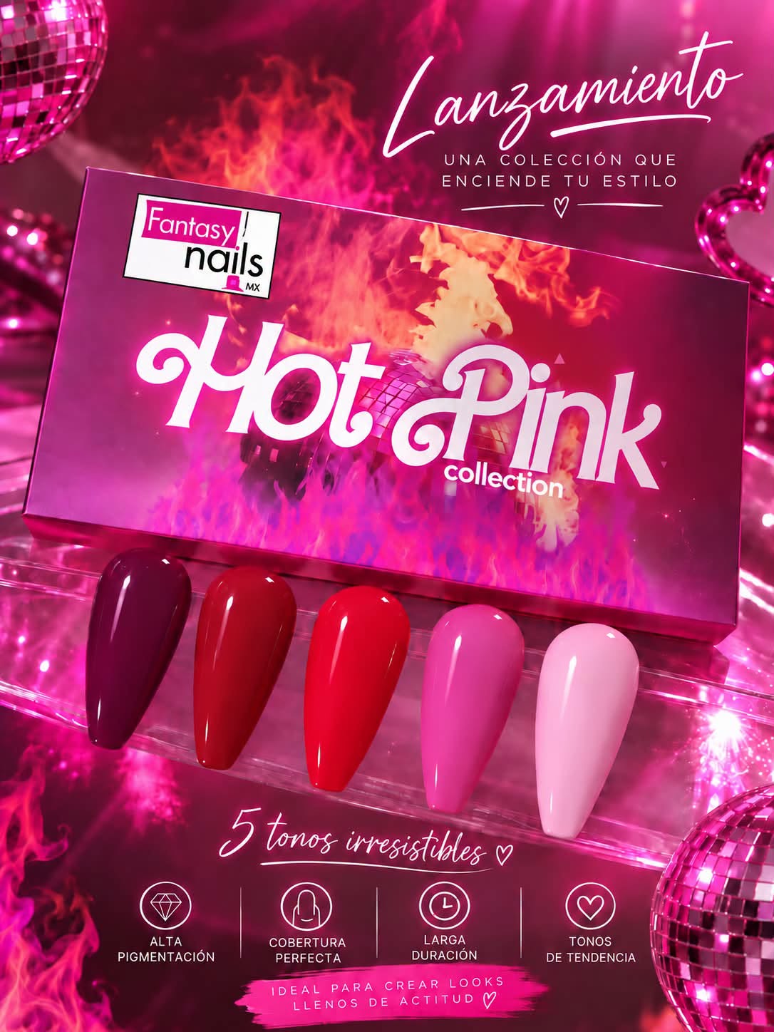 GAMAS GEL FANTASY NAILS