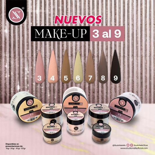ACRILICO MAKE-UP NUEVOS STUDIO NAILS