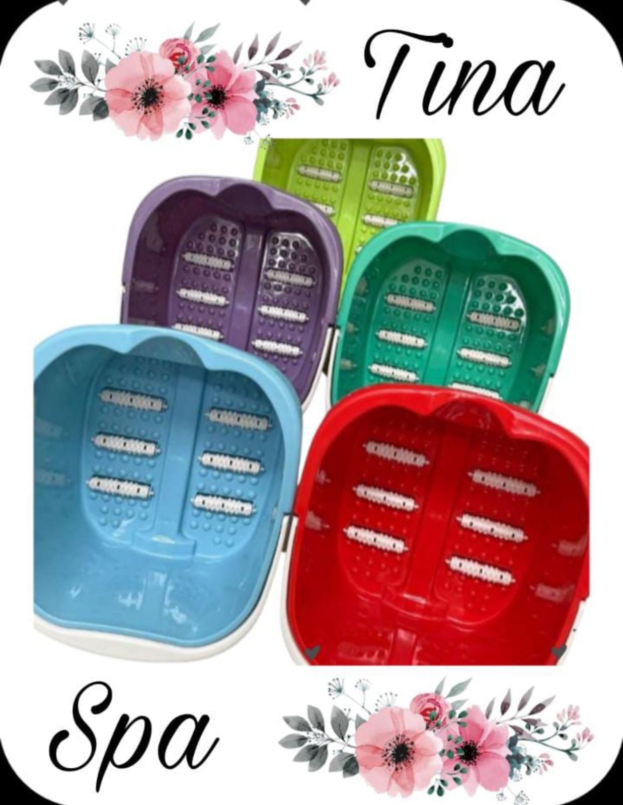 TINA PARA PEDICURA IMPORTACIÓN