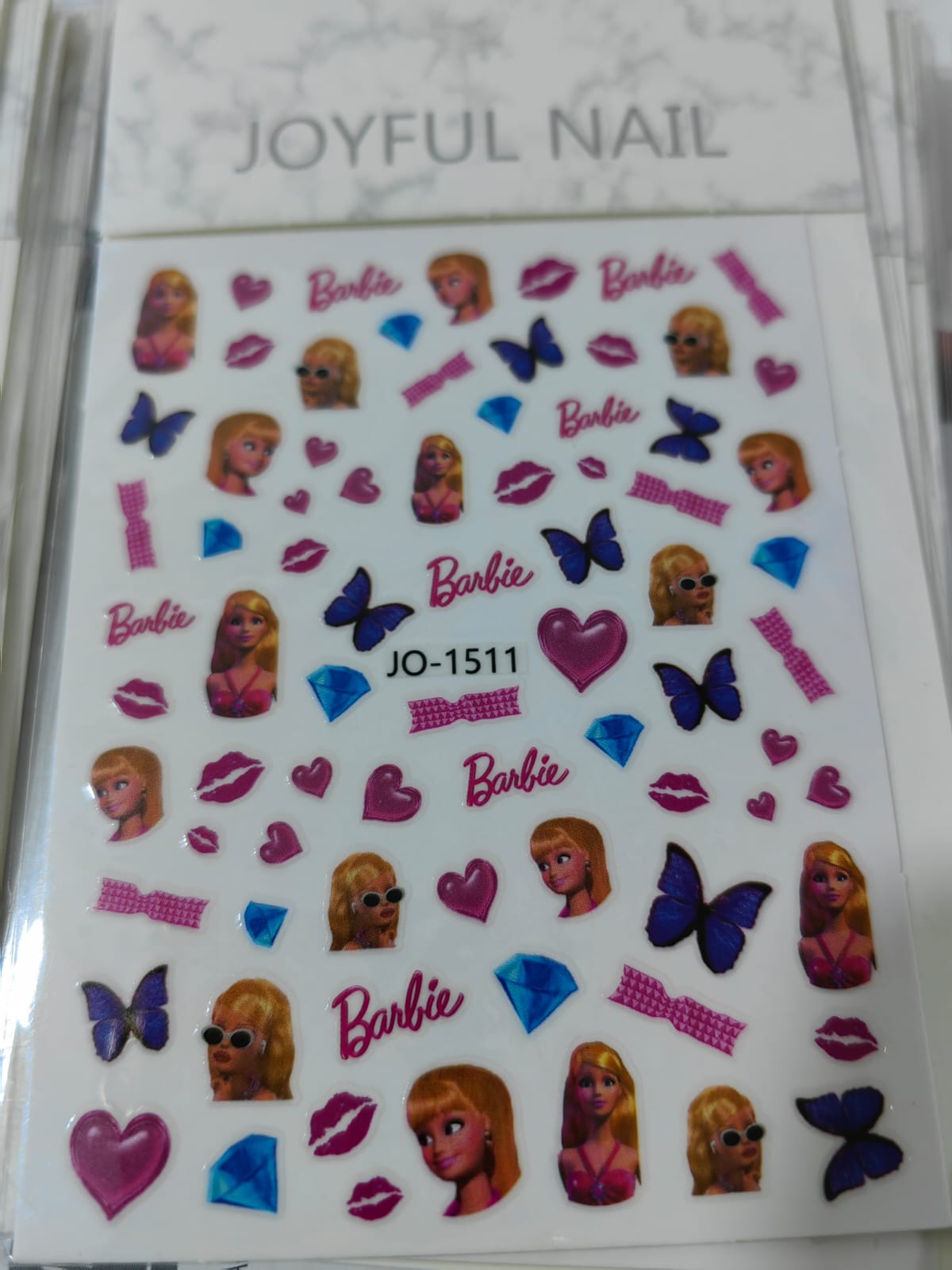 STICKERS HOLOGRAFICOS Y BARBIE