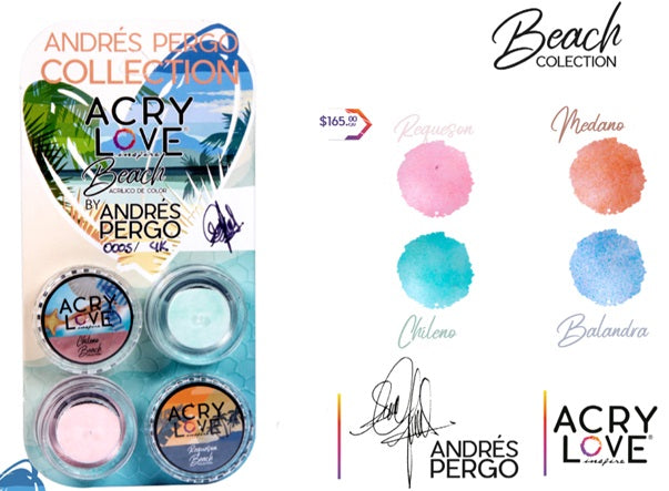 COLECCIONES 4 PIEZAS ACRYLOVE