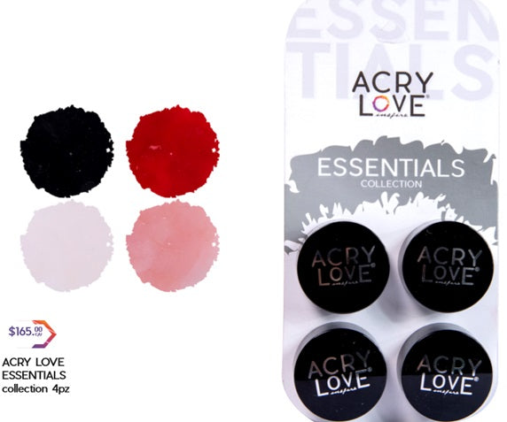 COLECCIONES 4 PIEZAS ACRYLOVE