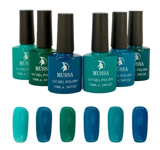 Gamas MUSSA 6 piezas
