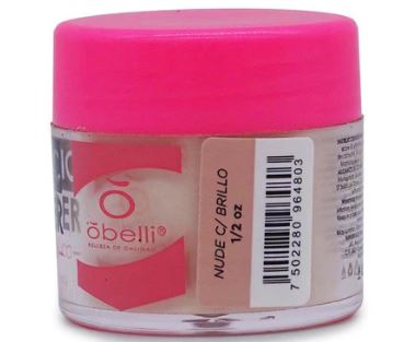 ACRILICO NUDE CON BRILLO OBELLI