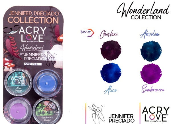 COLECCIONES 4 PIEZAS ACRYLOVE