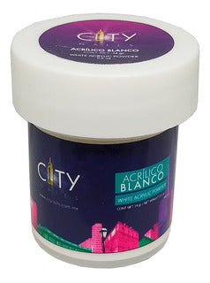 ACRILICO WHITE CITY NAILS