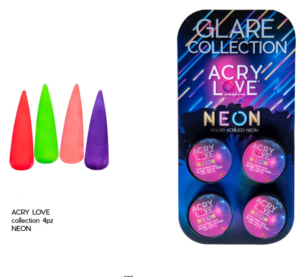 COLECCIONES 4 PIEZAS ACRYLOVE