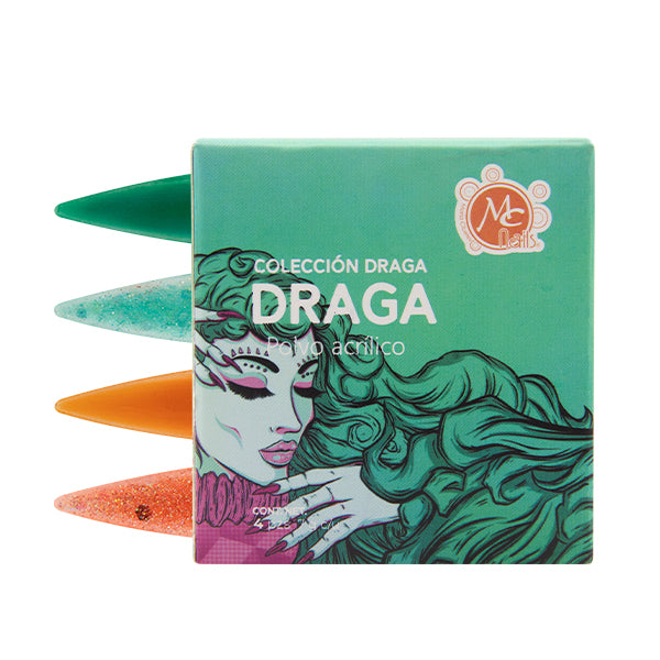 COLECCIONES DRAGA 4 PIEZAS MC