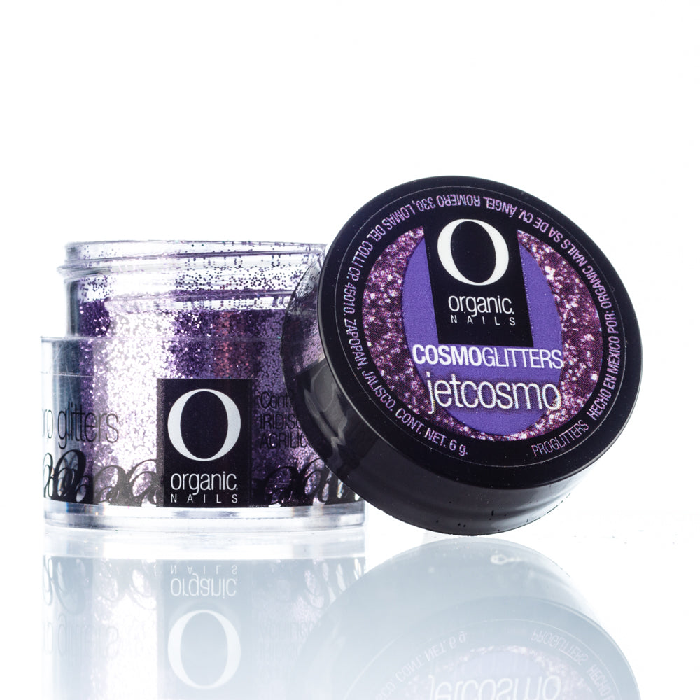 GLITTERS COSMO ORGANIC NAILS