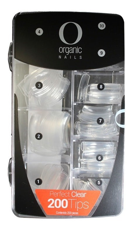 TIPS PERFECT CLEAR ORGANIC NAILS